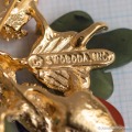 Swoboda スワボダ-天然石-ジュエルどんぐり・ヴィンテージ・ブローチ【デッドストック】