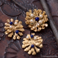 Germany-海のヴィーナス・ブローチ＆イヤリング・セット